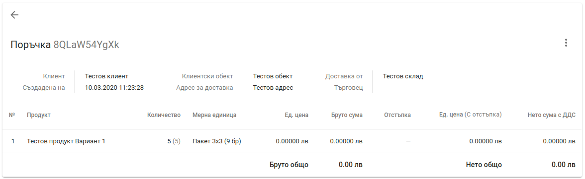 Web sales